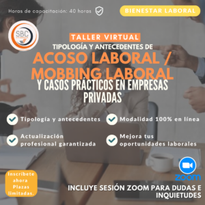 Taller en línea acoso laboral en el Ecuador