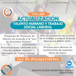 Taller actualización legislación laboral