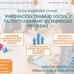 Curso Innovación en trabajo social en el campo laboral y talento humano