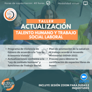 Taller actualización legislación laboral