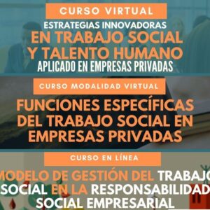 Cursos para trabajadores sociales en línea